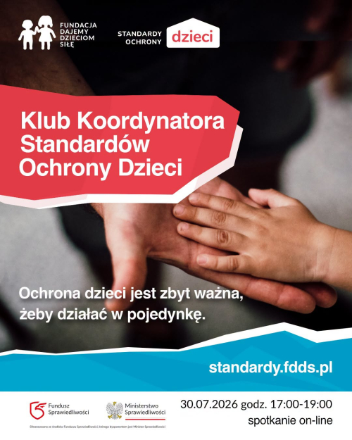 Klub Koordynatora Standardów Ochrony Dzieci - 30 lipca 2026 r.